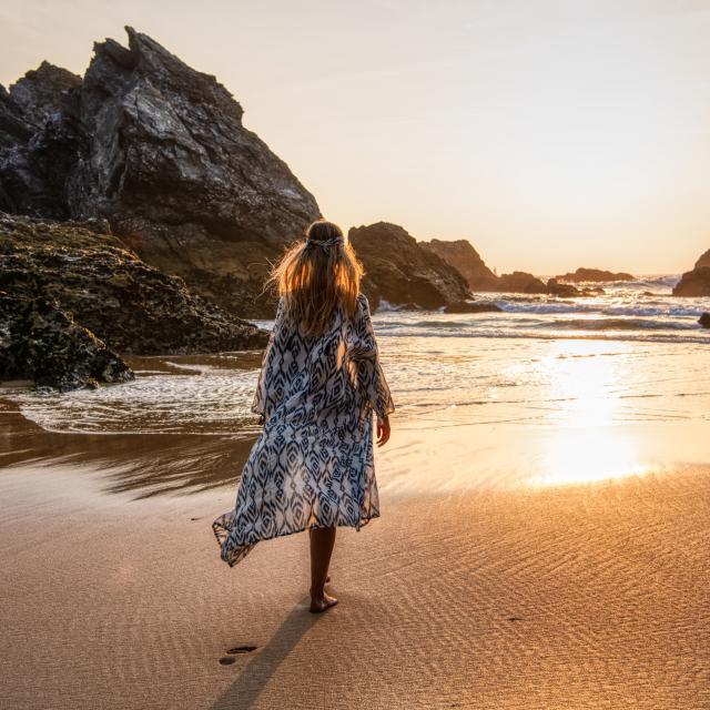 Changer de rythme - déplacement doux, déconnexion, tranquilité, Nature - île photogénique, Océan - Profiter de l'Océan, Plages - Partir à la plage,Belle île en mer, île de Bretagne, Bretagne sud, au large du Golfe du Morbihan