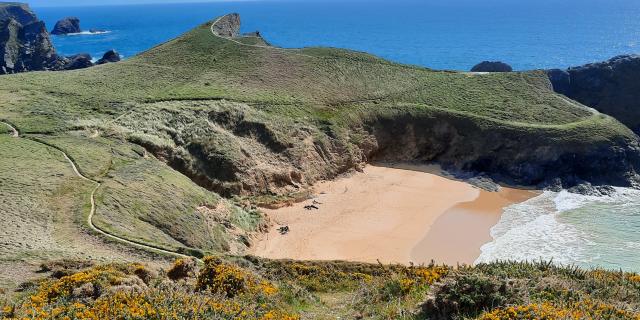 Océan - Profiter de l'Océan, Changer de rythme - déplacement doux, Randonner -autour de l'île, Plages - Partir à la plage, Belle île en mer, île de Bretagne, Bretagne sud, au large du Golfe du Morbihan