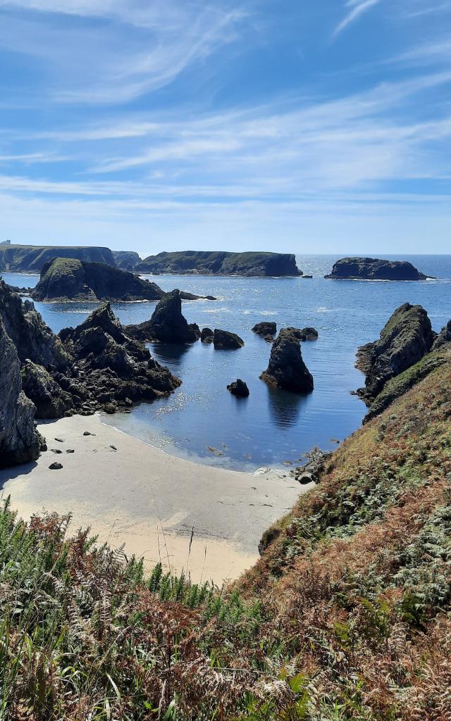 Randonner -autour de l'île, Océan - Profiter de l'Océan, Nature - île photogénique, Belle île en mer, île de Bretagne, Bretagne sud, au large du Golfe du Morbihan