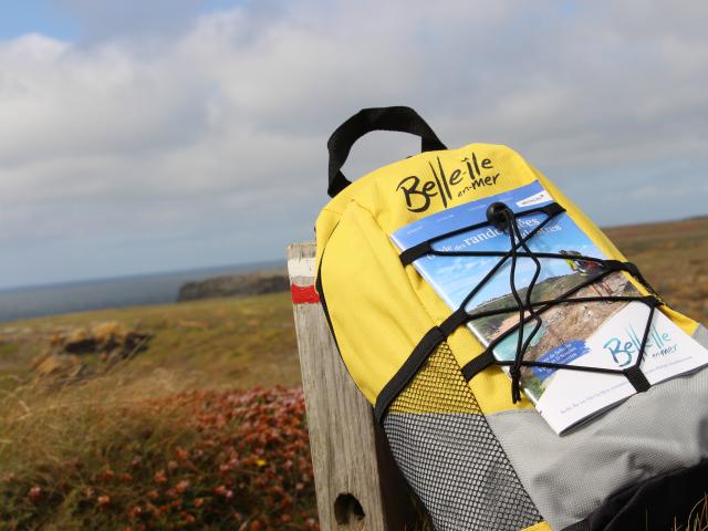 Randonner -autour de l'île, Belle île en mer, île de Bretagne, Bretagne sud, au large du Golfe du Morbihan