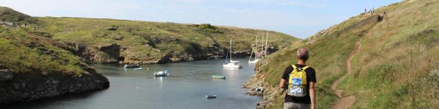 Randonner -autour de l'île, Nature - île photogénique, Belle île en mer, île de Bretagne, Bretagne sud, au large du Golfe du Morbihan