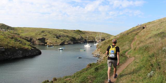 Randonner -autour de l'île, Nature - île photogénique, Belle île en mer, île de Bretagne, Bretagne sud, au large du Golfe du Morbihan