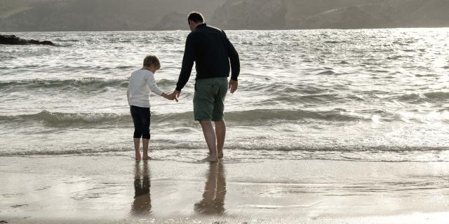 Changer De Rythme, Plage De Baluden, Bangor, Famille, Océan profiter de l'océan, Nature île photogénique, Plage partir à la plage, Belle île en mer, île de Bretagne, Bretagne sud, au large du Golfe du Morbihan