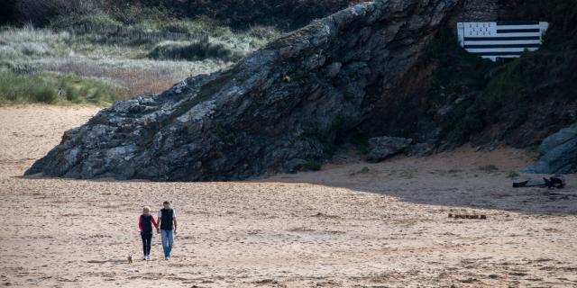 Changer De Rythme, Plage De Donnant, Océan profiter de l'océan, Plage partir à la plage, Famille,Belle île en mer, île de Bretagne, Bretagne sud, au large du Golfe du Morbihan