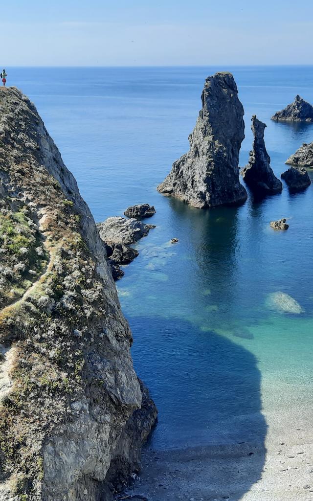 Randonner -autour de l'île, Océan - Profiter de l'Océan, Nature - île photogénique, Belle île en mer, île de Bretagne, Bretagne sud, au large du Golfe du Morbihan