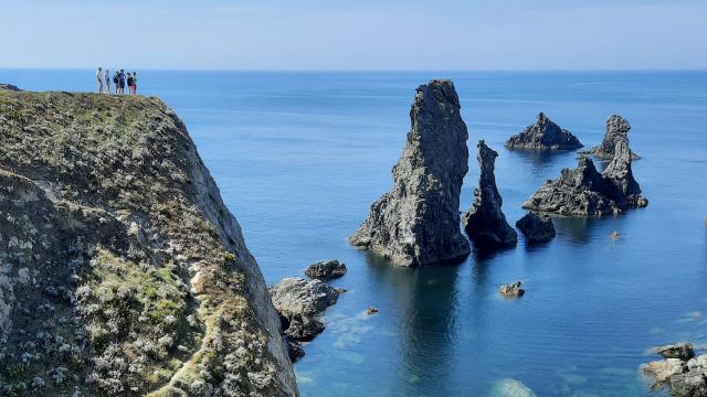 Randonner -autour de l'île, Nature - île photogénique,Histoire - Patrimoine bâti, Belle île en mer, île de Bretagne, Bretagne sud, au large du Golfe du Morbihan