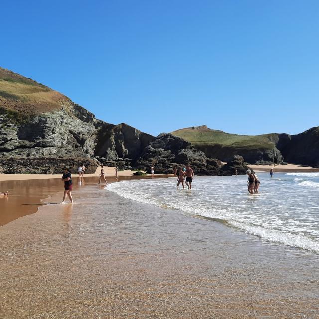 Océan Profiter de l'Océan, Plages partir à la plage, Belle île en mer, île de Bretagne, Bretagne sud, au large du Golfe du Morbihan