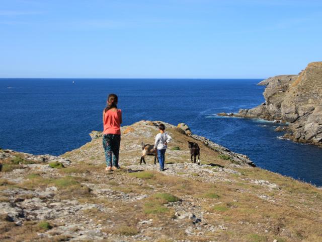 Océan - Profiter de l'Océan, Randonner autour de l'île, Nature île photogénique, Belle île en mer, île de Bretagne, Bretagne sud, au large du Golfe du Morbihan