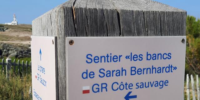 Randonner -autour de l'île, Belle île en mer, île de Bretagne, Bretagne sud, au large du Golfe du Morbihan