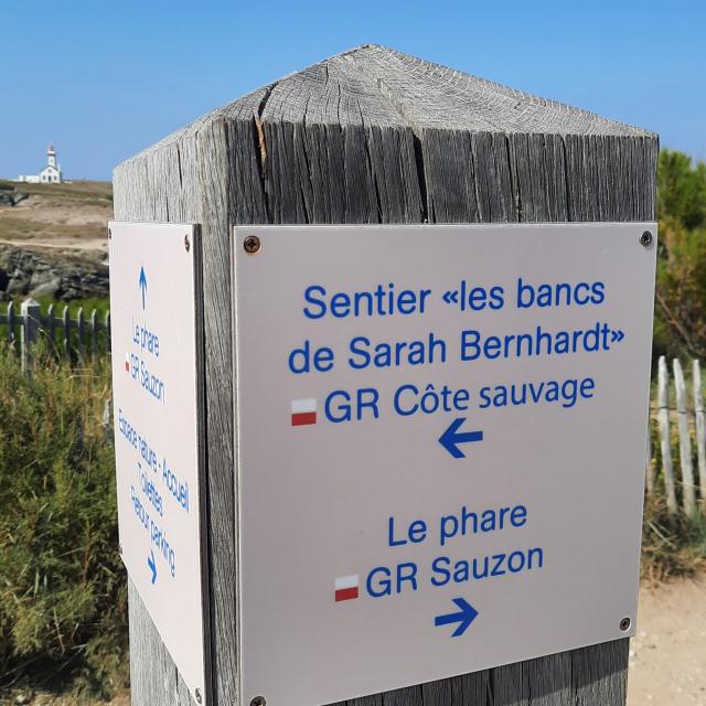 Randonner -autour de l'île, Belle île en mer, île de Bretagne, Bretagne sud, au large du Golfe du Morbihan