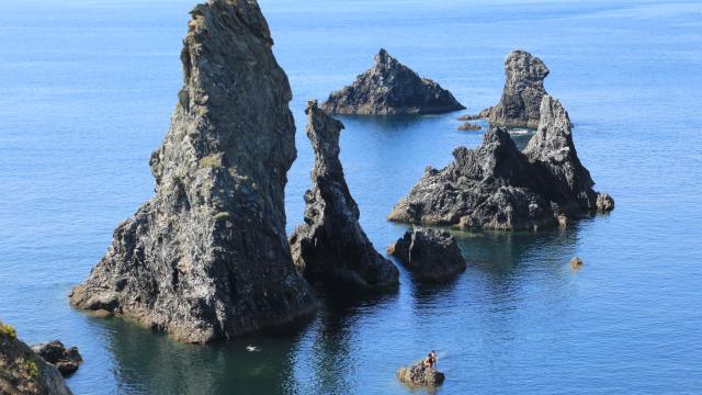 Randonner -autour de l'île, Nature - île photogénique Histoire - Patrimoine bâti, Belle île en mer, île de Bretagne, Bretagne sud, au large du Golfe du Morbihan