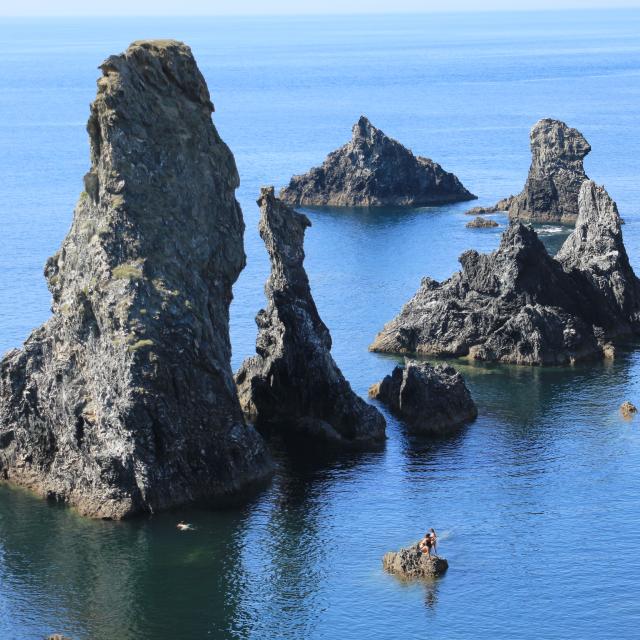 Randonner -autour de l'île, Nature - île photogénique Histoire - Patrimoine bâti, Belle île en mer, île de Bretagne, Bretagne sud, au large du Golfe du Morbihan