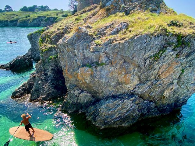 Changer de rythme - déplacement doux, déconnexion, tranquilité, Se dépasser - sports, Belle île en mer, île de Bretagne, Bretagne sud, au large du Golfe du Morbihan