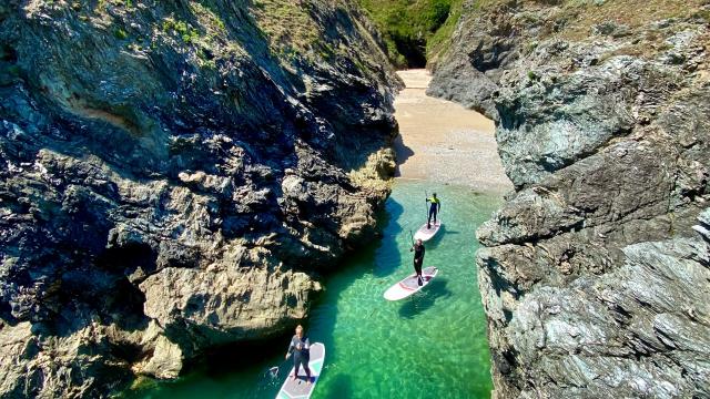 kayak - Changer de rythme - déplacement doux, Se dépasser - sports, Nature - île photogénique, Océan - Profiter de l'Océan, Plages - Partir à la plage, Belle île en mer, île de Bretagne, Bretagne sud, au large du Golfe du Morbihan