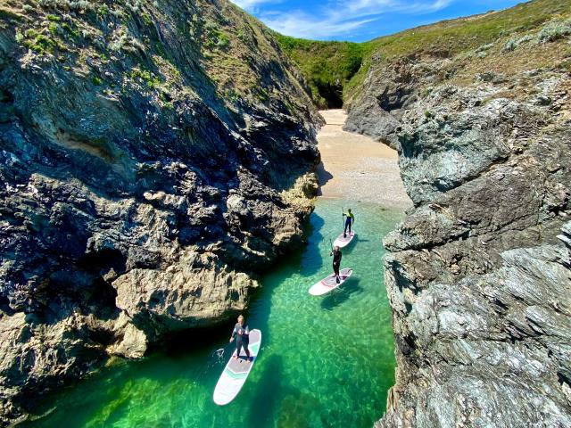 kayak - Changer de rythme - déplacement doux, Se dépasser - sports, Nature - île photogénique, Océan - Profiter de l'Océan, Plages - Partir à la plage, Belle île en mer, île de Bretagne, Bretagne sud, au large du Golfe du Morbihan