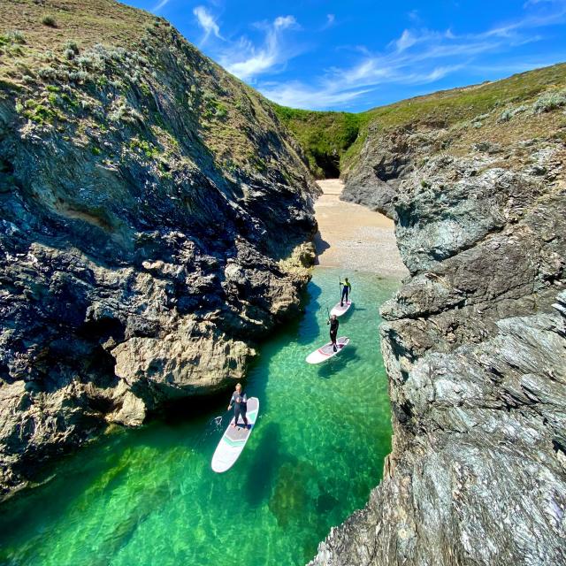 kayak - Changer de rythme - déplacement doux, Se dépasser - sports, Nature - île photogénique, Océan - Profiter de l'Océan, Plages - Partir à la plage, Belle île en mer, île de Bretagne, Bretagne sud, au large du Golfe du Morbihan