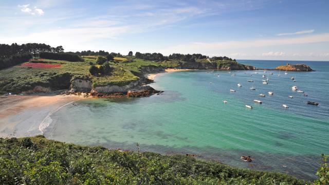 plaisance, voilier, déconnexion, tranquilité, Plages - Partir à la plage, Nature - île photogénique, Belle île en mer, île de Bretagne, Bretagne sud, au large du Golfe du Morbihan