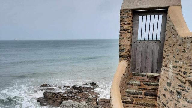 La Belle Fontaine ou Aiguade Vauban à Le Palais, Belle-île-en-Mer, la plus grande des îles de Bretagne, Bretagne Sud