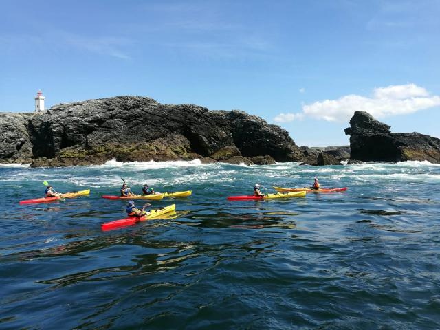 Nature - île photogénique, Se dépasser - sports, Océan, Belle île en mer, île de Bretagne, Bretagne sud, au large du Golfe du Morbihan