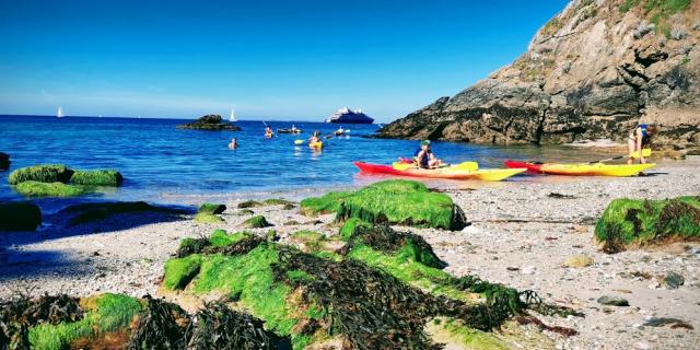 Océan - Profiter de l'Océan, Se dépasser - sports, Changer de rythme - déplacement doux, Belle île en mer, île de Bretagne, Bretagne sud, au large du Golfe du Morbihan