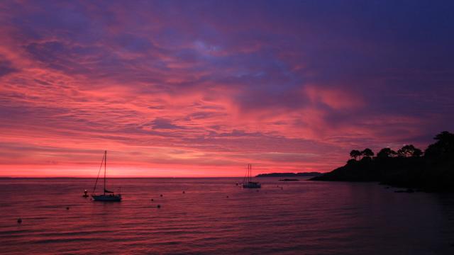 plaisance, voile, Nature - île photogénique, Océan - Profiter de l'Océan, Plages - Partir à la plage, Belle île En Mer, île De Bretagne, Bretagne Sud, Au Large Du Golfe Du Morbihan