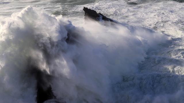 Nature île Photogénique, Ocean Profiter De L'ocean, Belle île En Mer, île De Bretagne, Bretagne Sud, Au Large Du Golfe Du Morbihan