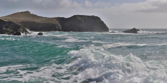 Nature île Photogénique, Ocean Profiter De L'ocean, Belle île En Mer, île De Bretagne, Bretagne Sud, Au Large Du Golfe Du Morbihan