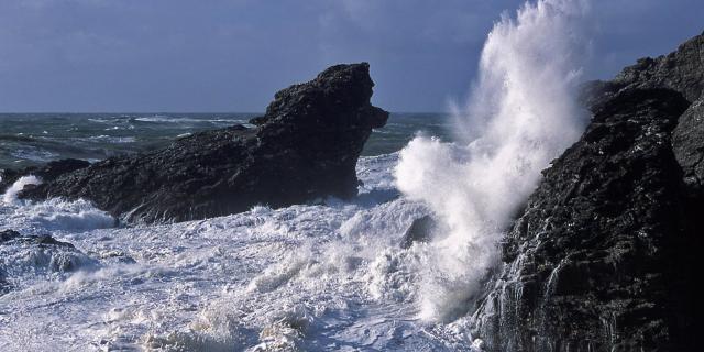 Nature île Photogénique, Océan, Rocher Du Chien, Belle île en mer, île de Bretagne, Bretagne sud, au large du Golfe du Morbihan