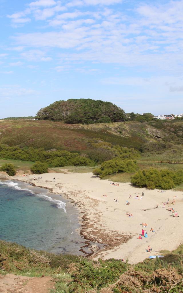 Nature île Photogénique, Plages, Océan, Ster Vraz, Belle île en mer, île de Bretagne, Bretagne sud, au large du Golfe du Morbihan