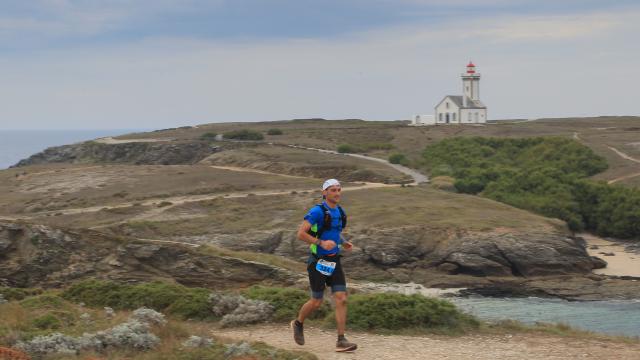 Se dépasser - sports, Trail, Belle île En Mer, île De Bretagne, Bretagne Sud, Au Large Du Golfe Du Morbihan