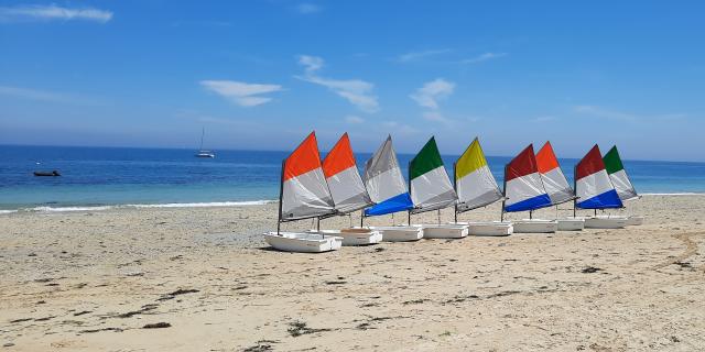 Plage des Grands Sables- Locmaria -plages de Belle-île-en-Mer, la plus grande des îles bretonnes, Bretagne Sud