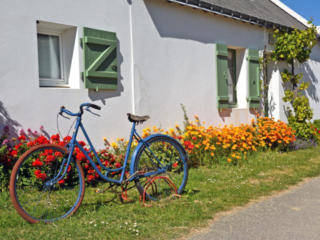 Changer de rythme, Se Déplacer, Village, Belle île En Mer, île De Bretagne, Bretagne Sud, Au Large Du Golfe Du Morbihan